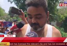 कांचरापाड़ा तृणमूल युवा सभापति बनी को पुलिस कमर में रस्सा बांधकर घुमाई।