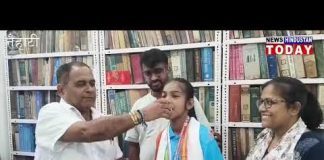 नैहाटी की किशोरी नेपाल से जीत कर लाई स्वर्ण पदक।