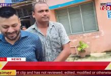 कमर में रस्सी बांध और हथकड़ी पहनाकर तृणमूल के बाहुबली पूर्व पार्षद को कोर्ट ले गई पुलिस।
